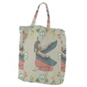 Egyptian Woman Wings Design Giant Grocery Zipper Tote View2