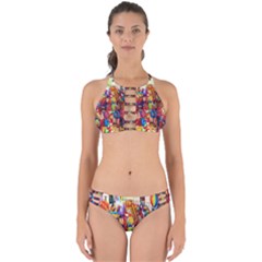 Guatemala Art Painting Naive Perfectly Cut Out Bikini Set