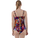 Guatemala Art Painting Naive Twist Front Tankini Set View2