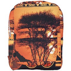 Africa Safari Summer Sun Nature Full Print Backpack