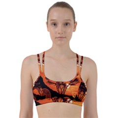 Africa Safari Summer Sun Nature Line Them Up Sports Bra