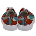 Mexico Puebla Mural Ethnic Aztec Kids  Low Top Canvas Sneakers View4