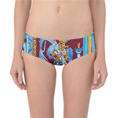 Mexico Puebla Mural Ethnic Aztec Classic Bikini Bottoms by Celenk