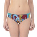 Mexico Puebla Mural Ethnic Aztec Hipster Bikini Bottoms View1