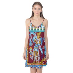 Mexico Puebla Mural Ethnic Aztec Camis Nightgown by Celenk