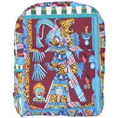 Mexico Puebla Mural Ethnic Aztec Full Print Backpack