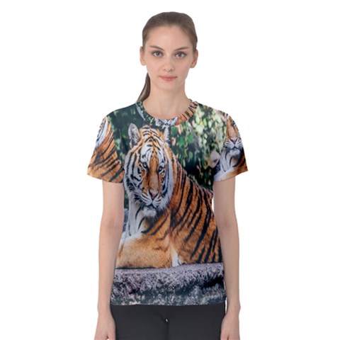 Animal Big Cat Safari Tiger Women s Sport Mesh Tee by Celenk