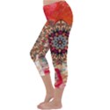 Mandala Art Design Pattern Ethnic Capri Winter Leggings  View2