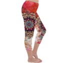 Mandala Art Design Pattern Ethnic Capri Winter Leggings  View3