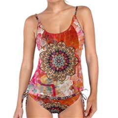 Mandala Art Design Pattern Ethnic Tankini Set