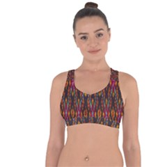 Thai Silk Cross String Back Sports Bra