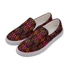 Thai Silk Women s Canvas Slip Ons by Celenk