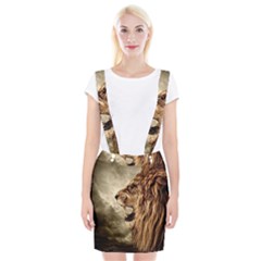 Roaring Lion Braces Suspender Skirt by Celenk