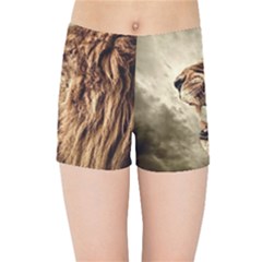 Roaring Lion Kids Sports Shorts by Celenk