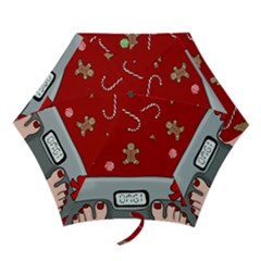 Hilarious Holidays  Mini Folding Umbrellas by Valentinaart