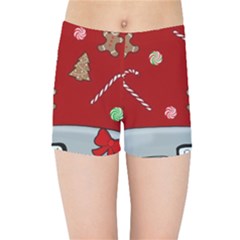 Hilarious Holidays  Kids Sports Shorts by Valentinaart