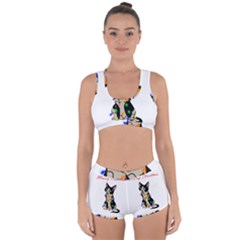 Meowy Christmas Racerback Boyleg Bikini Set by Valentinaart