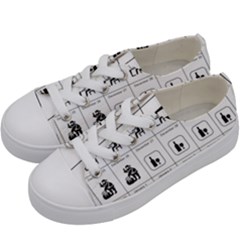 Holidays Kids  Low Top Canvas Sneakers by Valentinaart