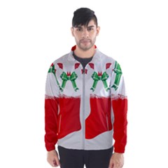 Christmas Stocking Wind Breaker (men) by christmastore