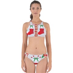 Christmas Stocking Perfectly Cut Out Bikini Set