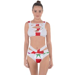 Christmas Stocking Bandaged Up Bikini Set  by christmastore