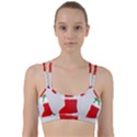 Christmas Stocking Line Them Up Sports Bra View1