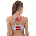 Christmas Stocking Back Web Sports Bra View2