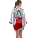 Christmas Stocking Long Sleeve Kimono Robe View2