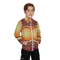 Badge Gilding Sun Red Oriental Wind Breaker (kids)