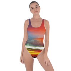 Sunset Mountain Indonesia Adventure Bring Sexy Back Swimsuit by Celenk