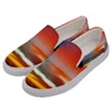 Sunset Mountain Indonesia Adventure Men s Canvas Slip Ons View2