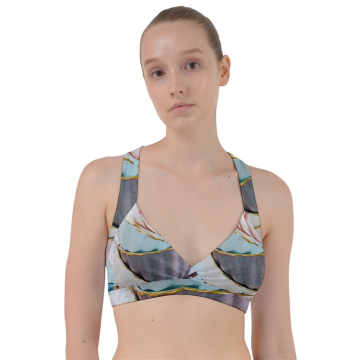 tea cups Sweetheart Sports Bra