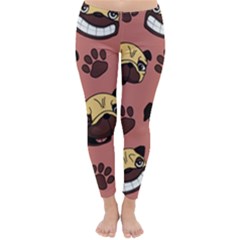 Happy Pugs Classic Winter Leggings