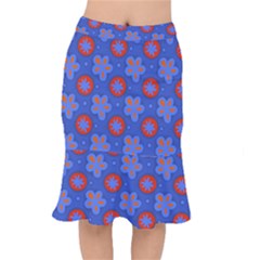 Seamless Tile Repeat Pattern Mermaid Skirt by Celenk