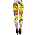 Happy Happiness Child Smile Joy Capri Leggings  View2