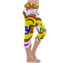 Happy Happiness Child Smile Joy Capri Yoga Leggings View3