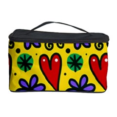 Seamless Tile Repeat Pattern Cosmetic Storage Case by Celenk