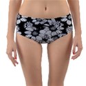 Mandala Calming Coloring Page Reversible Mid-Waist Bikini Bottoms View3