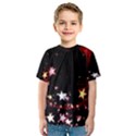 Circle Lines Wave Star Abstract Kids  Sport Mesh Tee View1