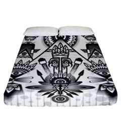 Ancient Parade Ancient Civilization Fitted Sheet (california King Size) by Celenk