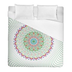 Flower Abstract Floral Duvet Cover (full/ Double Size) by Celenk