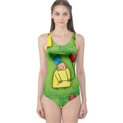 Seamless Repeating Tiling Tileable One Piece Swimsuit by Celenk