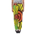 Flower Cartoon Painting Painted Women s Jogger Sweatpants View2