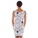 Pattern Zentangle Handdrawn Design Wrap Front Bodycon Dress View2