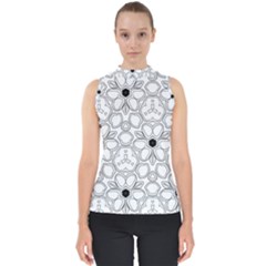 Pattern Zentangle Handdrawn Design Shell Top by Celenk