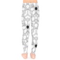 Pattern Zentangle Handdrawn Design Kids  Legging View2