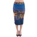 Buildings Can Cn Tower Canada Midi Pencil Skirt View1