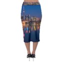 Buildings Can Cn Tower Canada Midi Pencil Skirt View2