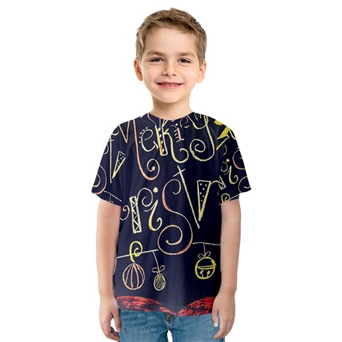 Chalk Chalkboard Board Frame Kids  Sport Mesh Tee by Celenk