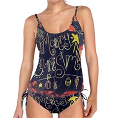 Chalk Chalkboard Board Frame Tankini Set by Celenk